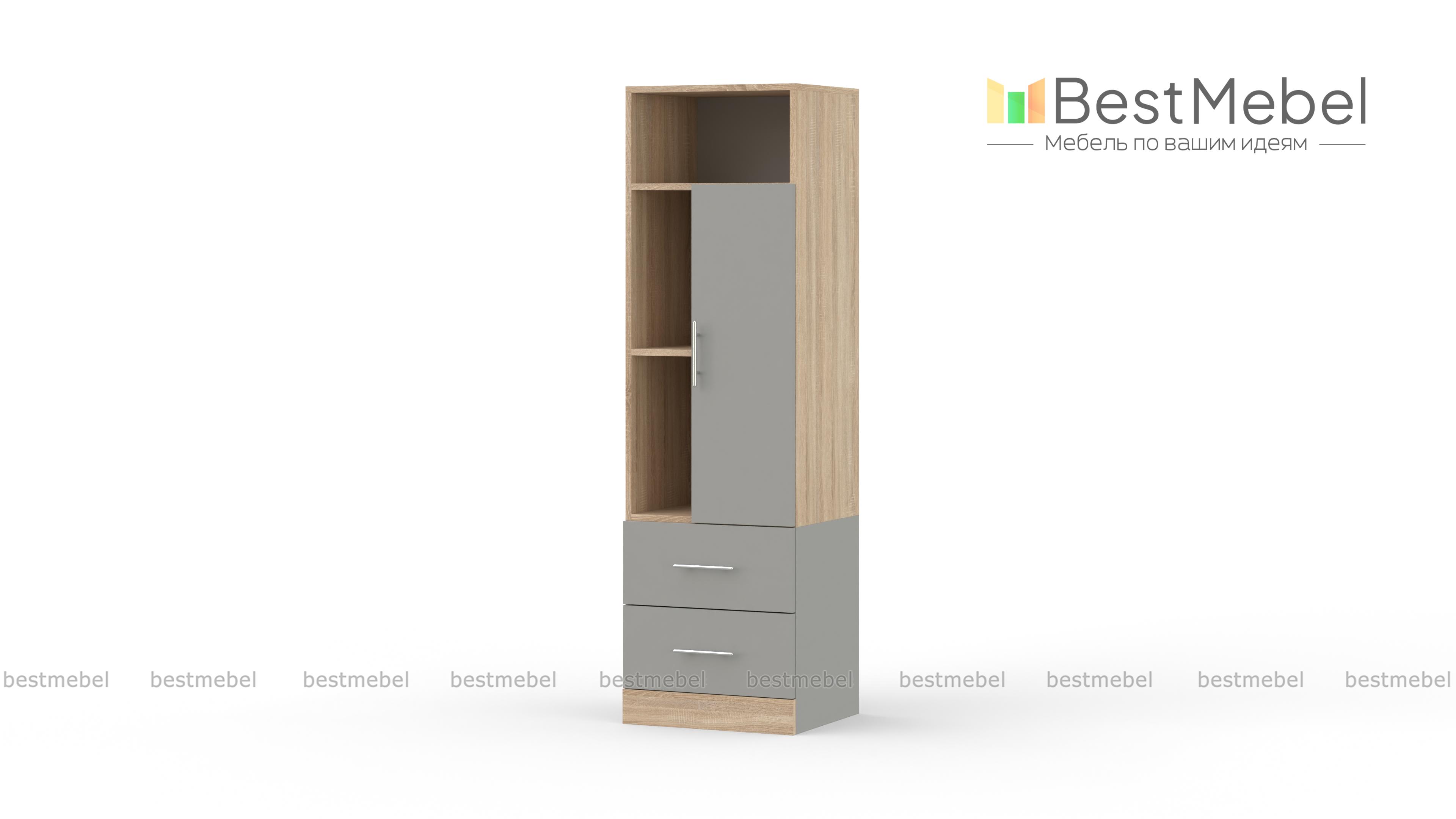 Комод с 2-мя ящиками МБ-1 BMS - Фото