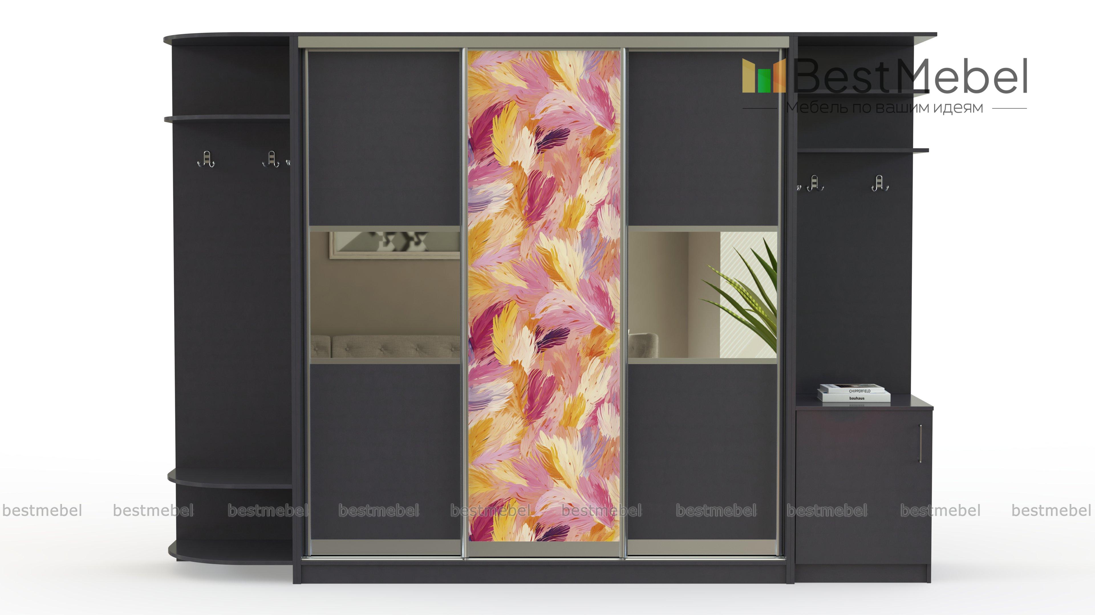 Шкаф-купе Розы 40 BMS - Фото