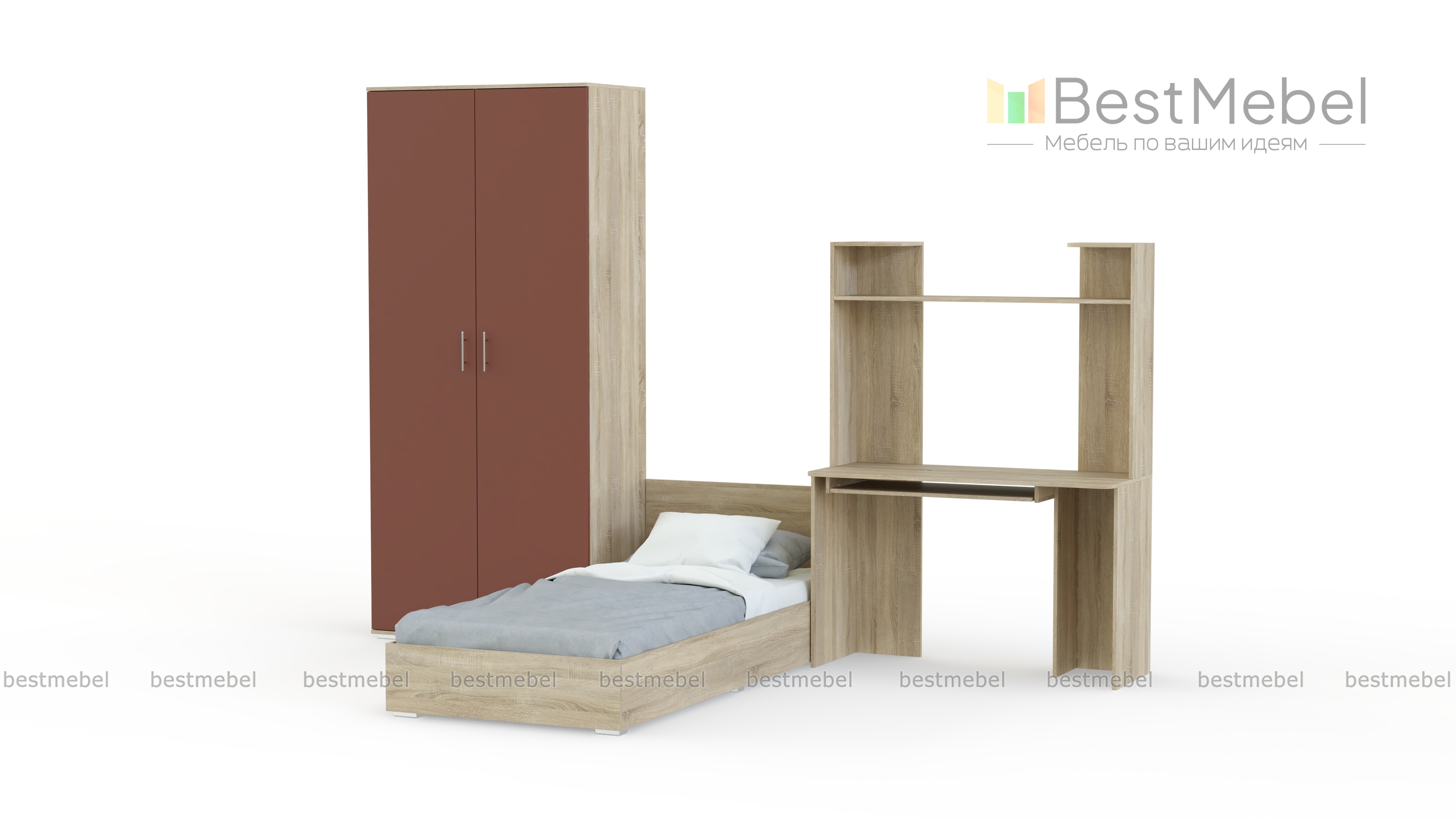 Детская стенка Шерлок 8 BMS