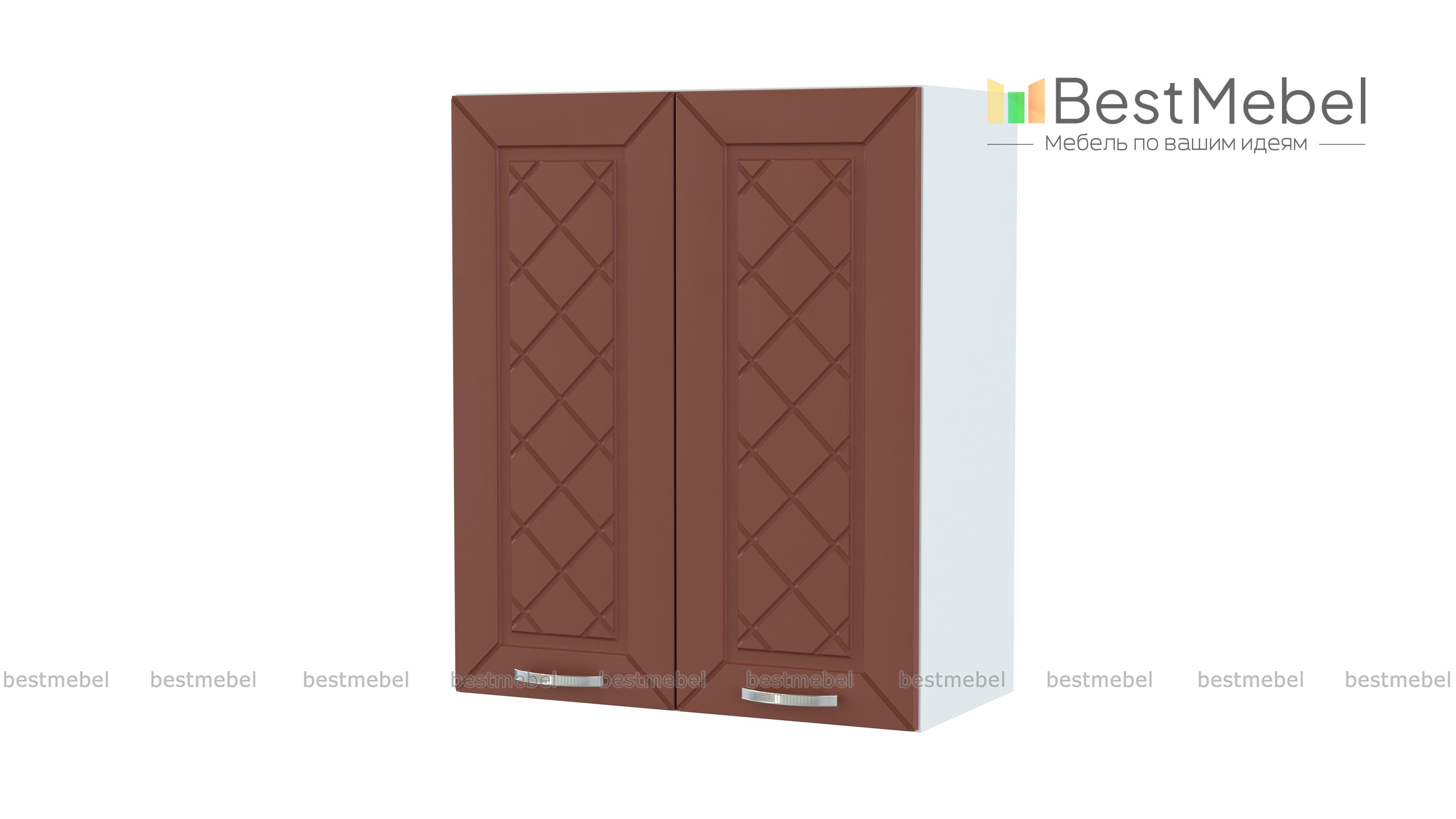 Шкаф верхний 2 двери Агава BMS - Фото