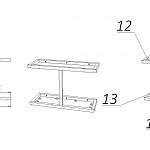 Схема сборки Вешалка Офелия 12 BMS