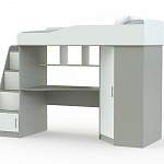 Детская кровать чердак Арлекин BMS - Фото 7