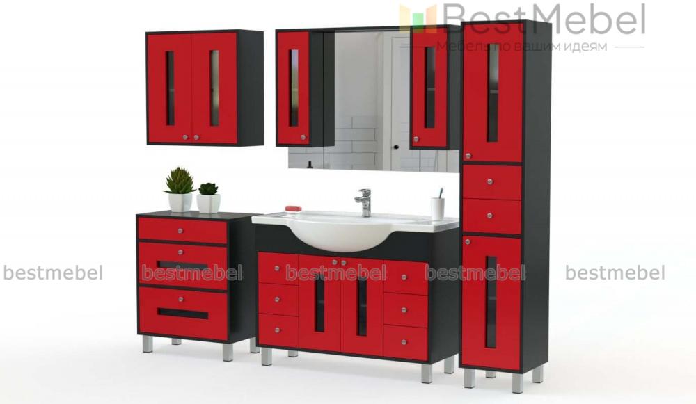 Комплект для ванной комнаты Прия 4 BMS - Фото