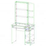 Схема сборки Туалетный столик Виктория-2 BMS