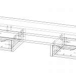 Схема сборки Подставка под монитор Мокко-5 BMS