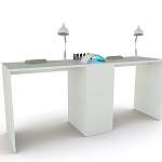 Двойной маникюрный стол Лилит BMS - Фото 3