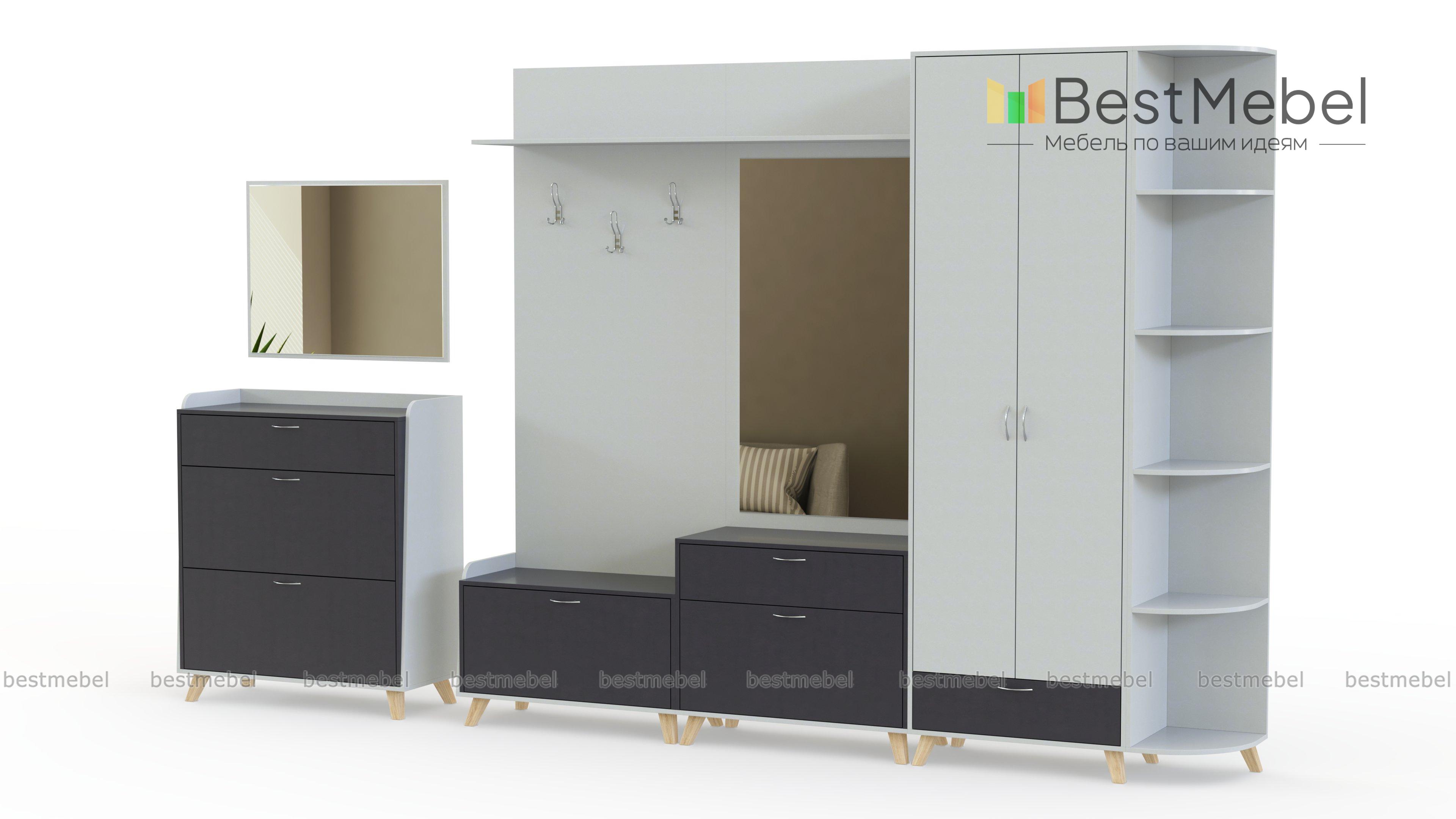 Прихожая Келли 2 BMS - Фото