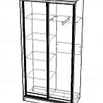 Схема сборки Шкаф-купе Командор-2 BMS