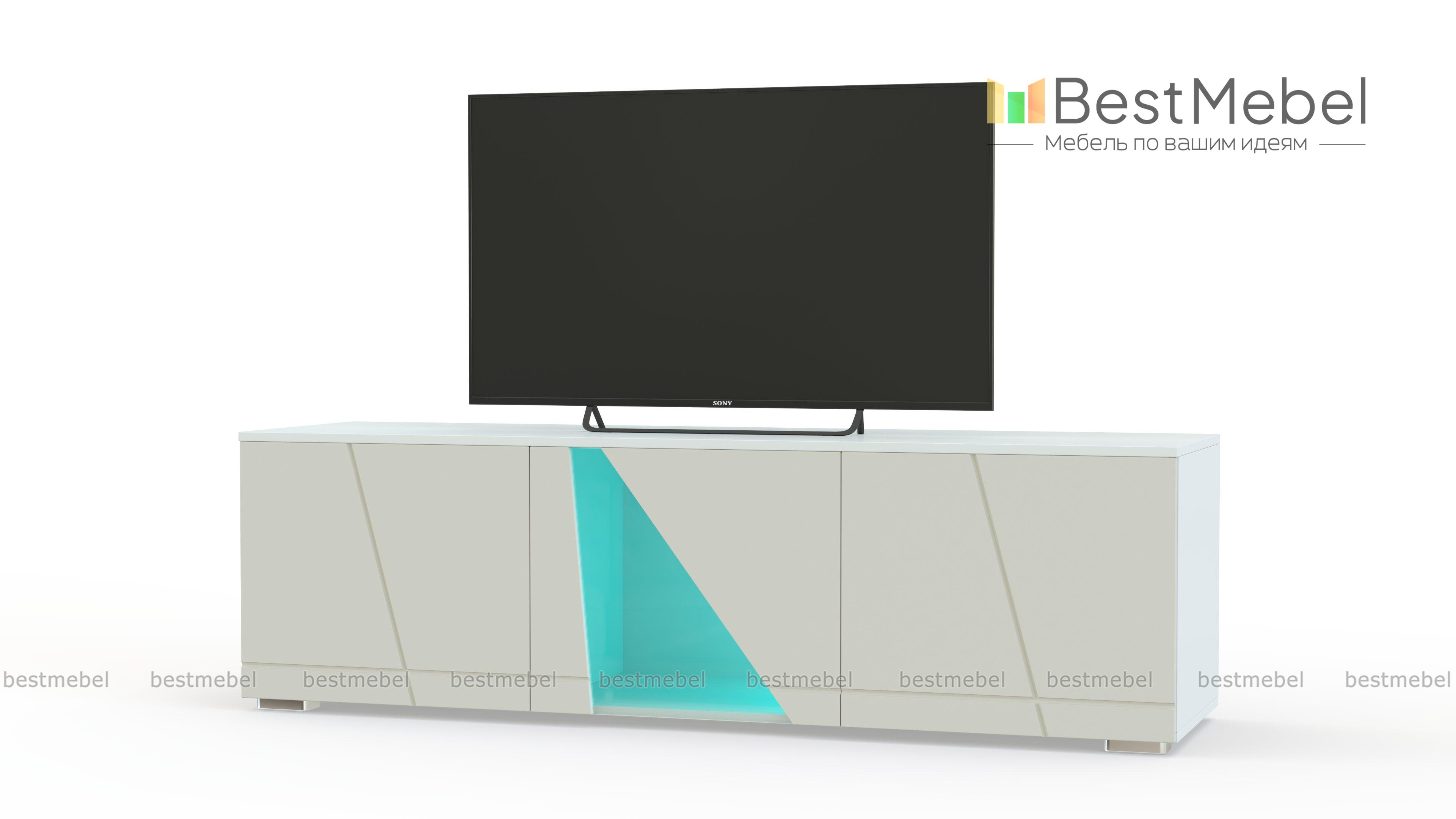 Тумба под ТВ Гламур Led 21 BMS - Фото