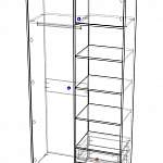 Схема сборки Шкаф Pinokkio П-Кл1 BMS