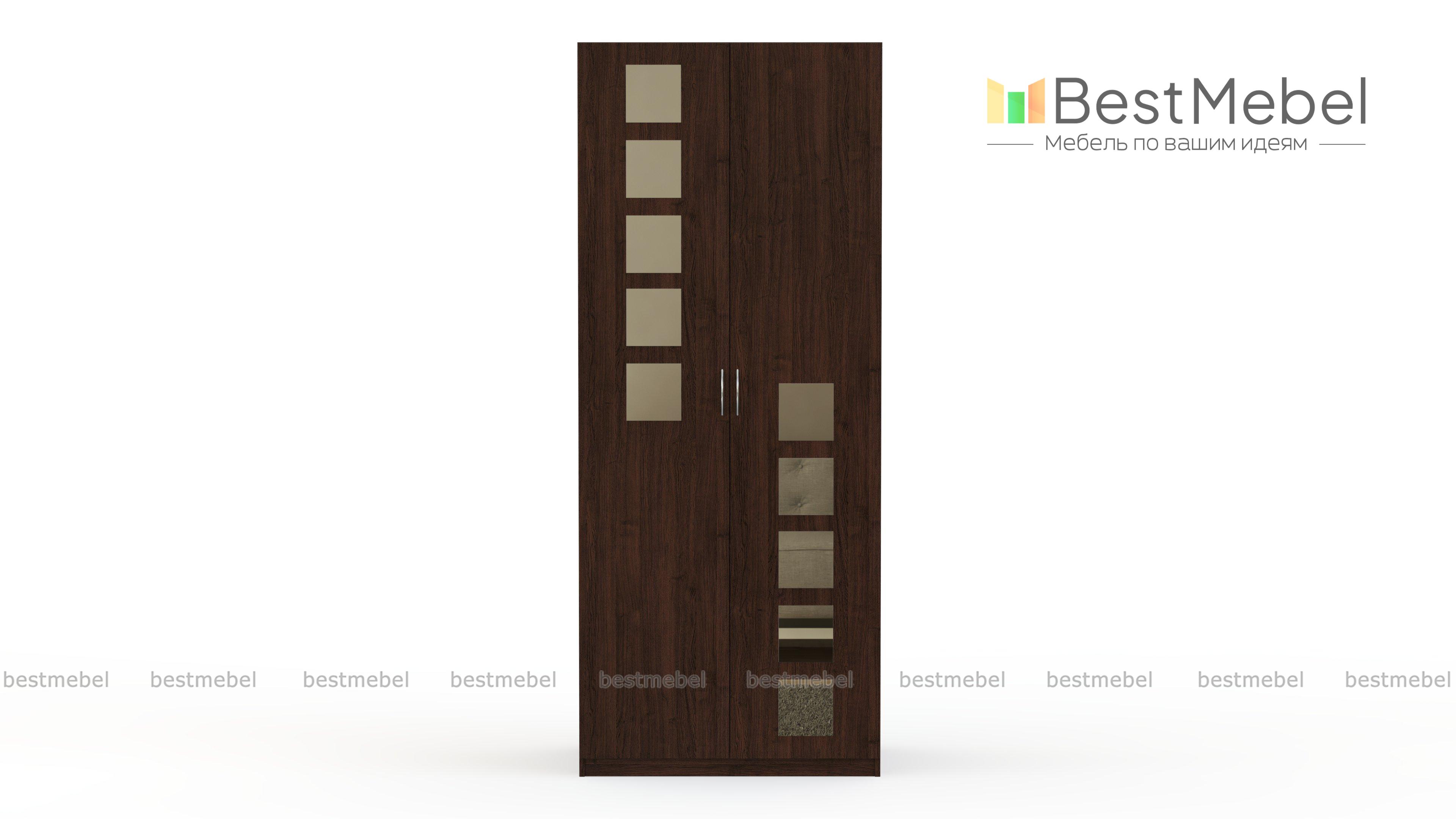 Распашной шкаф Паулина 25.1 BMS - Фото