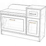 Схема сборки Тумба для обуви Тима АКМ - 105 BMS