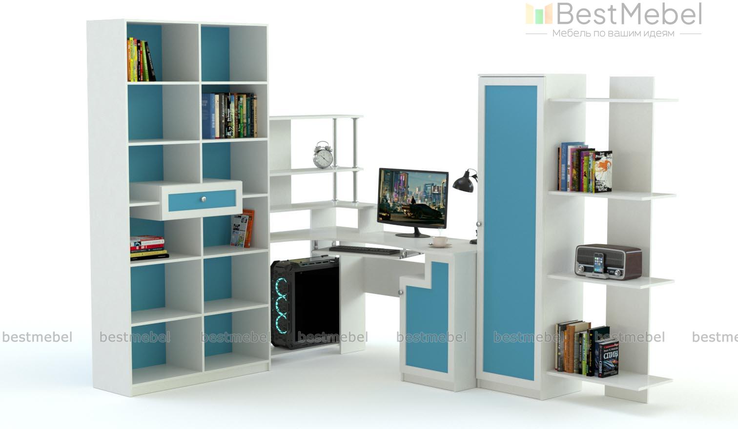 Компьютерный угловой стол Млайн-4 BMS - Фото