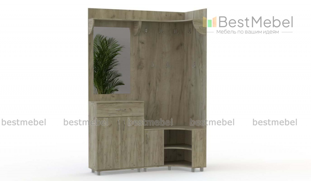 Прихожая угловая Давид 3 BMS