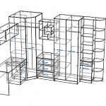 Схема сборки Детская стенка Полль 10 BMS