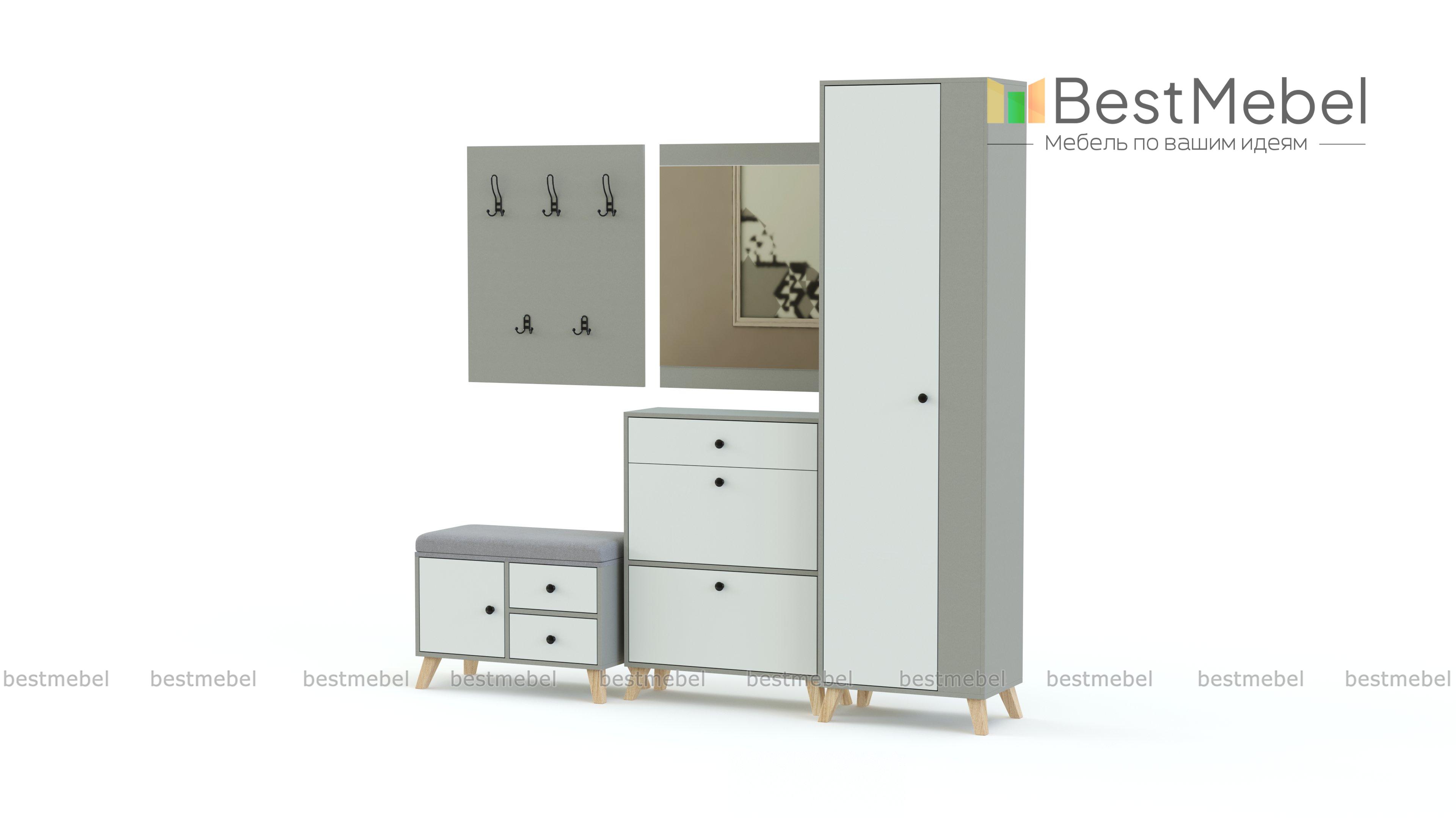 Прихожая Пресли 10.2 BMS - Фото