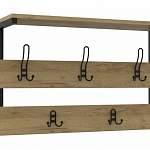 Вешалка Эмилия 3 BMS - Фото 1