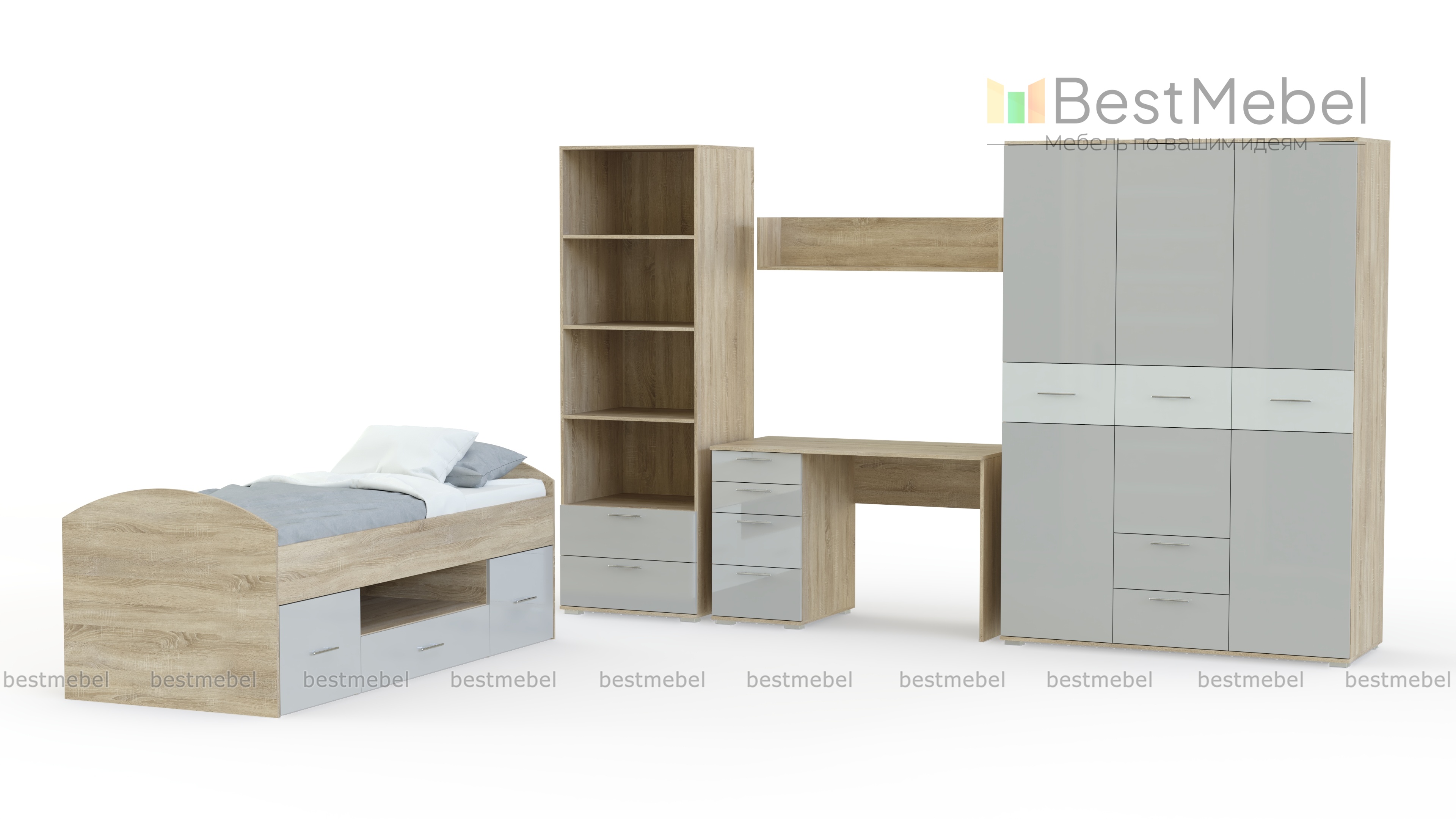 Детская стенка Валли 2 BMS