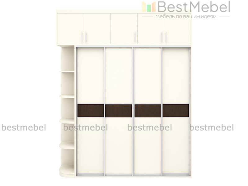 Шкаф-купе с антресолью Лайт 8 BMS - Фото