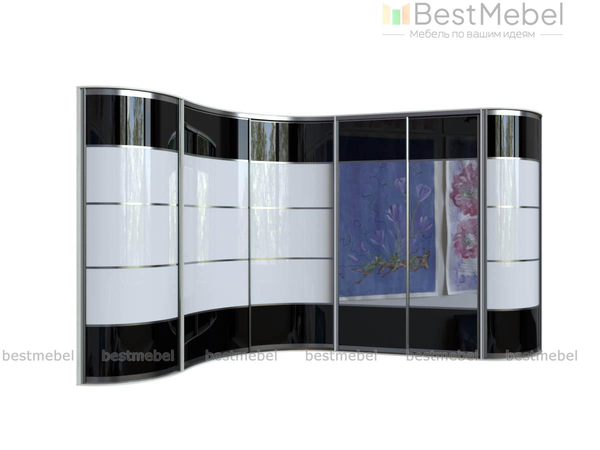 Шкаф радиусный Рори 1 BMS - Фото