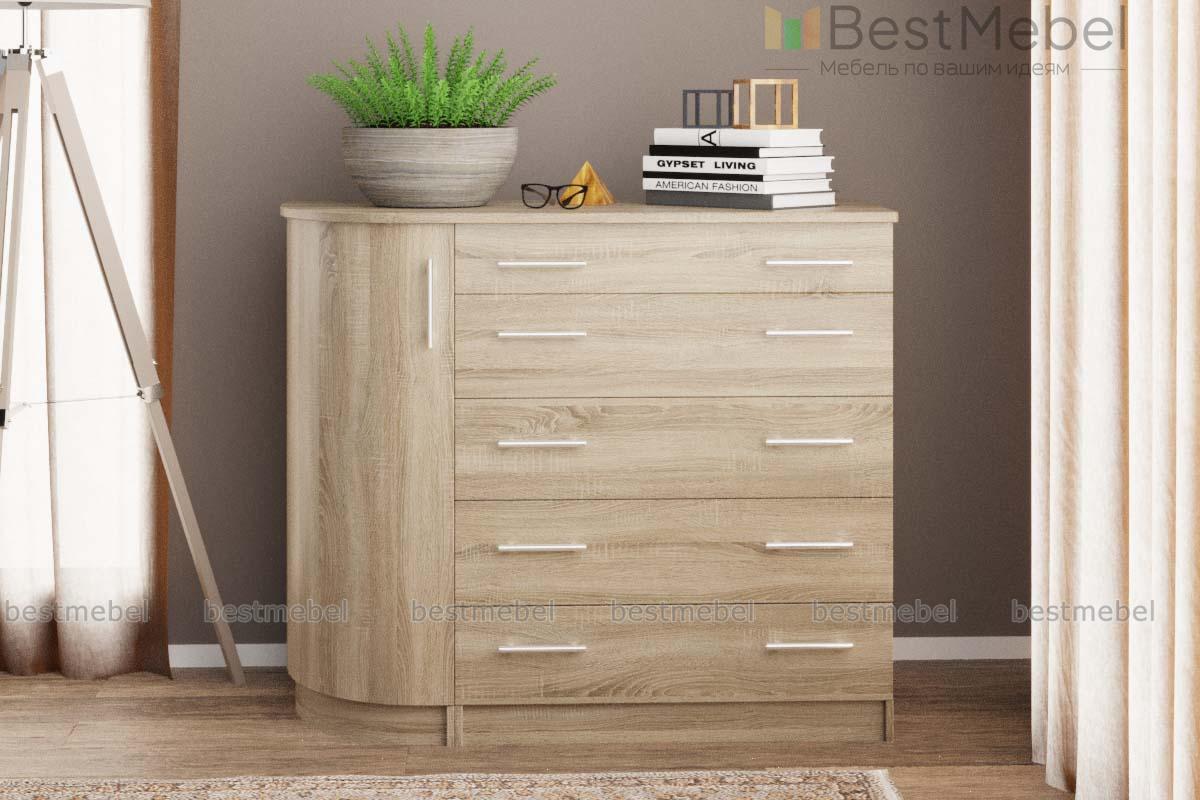 Комод радиусный Этюд 13 BMS - Фото