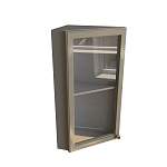 Шкаф верхний торцевой остекленный Шарлин BMS - Фото 3