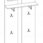 Схема сборки Вешалка Освальд 6 BMS