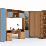 Стол письменный со шкафом Александр-19 BMS - Фото 10