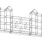 Схема сборки Стеллаж Домик 10 BMS