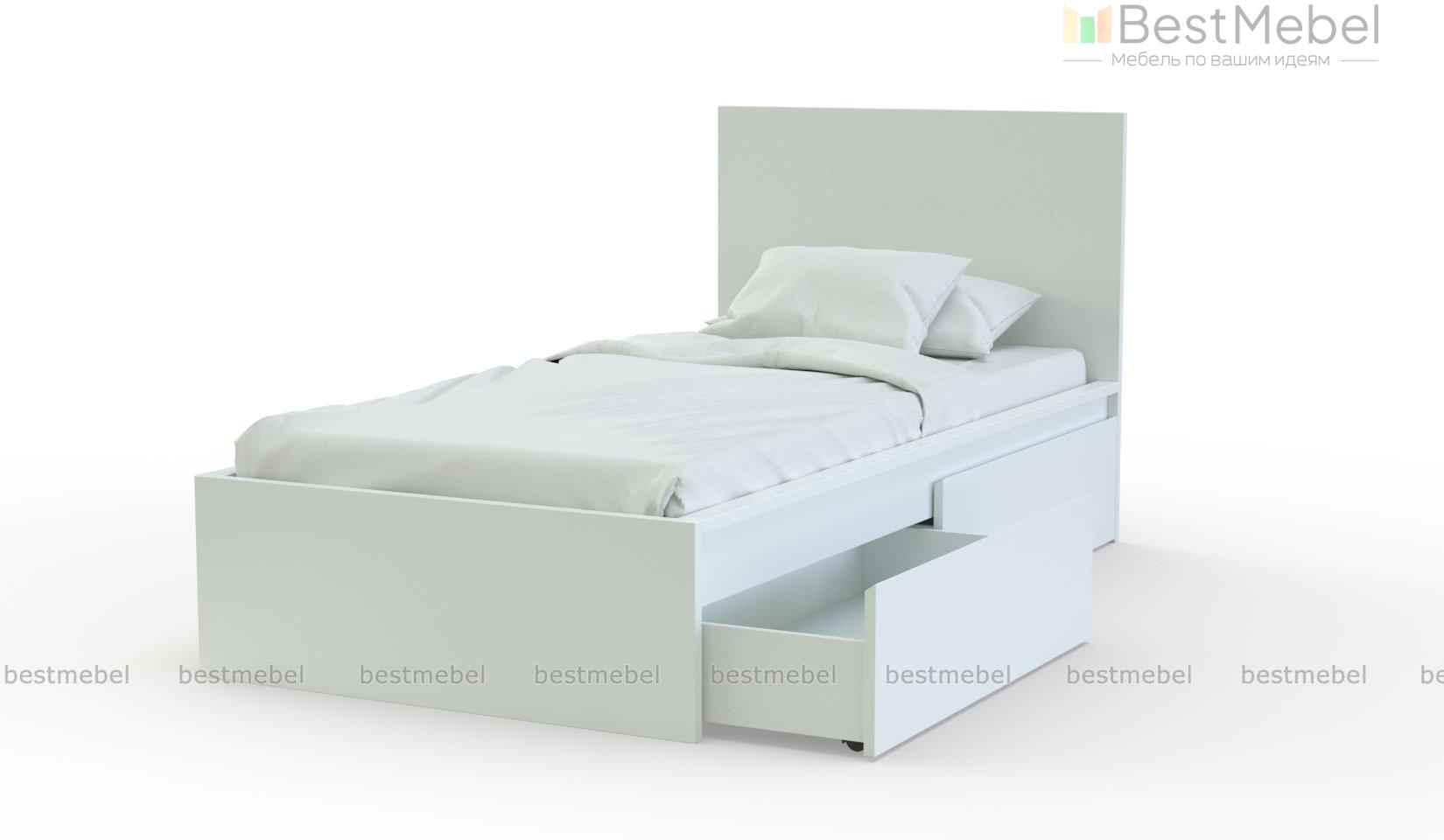 Кровать Мальм Malm 2 - Фото