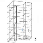 Схема сборки Стеллаж Офелия 12 BMS