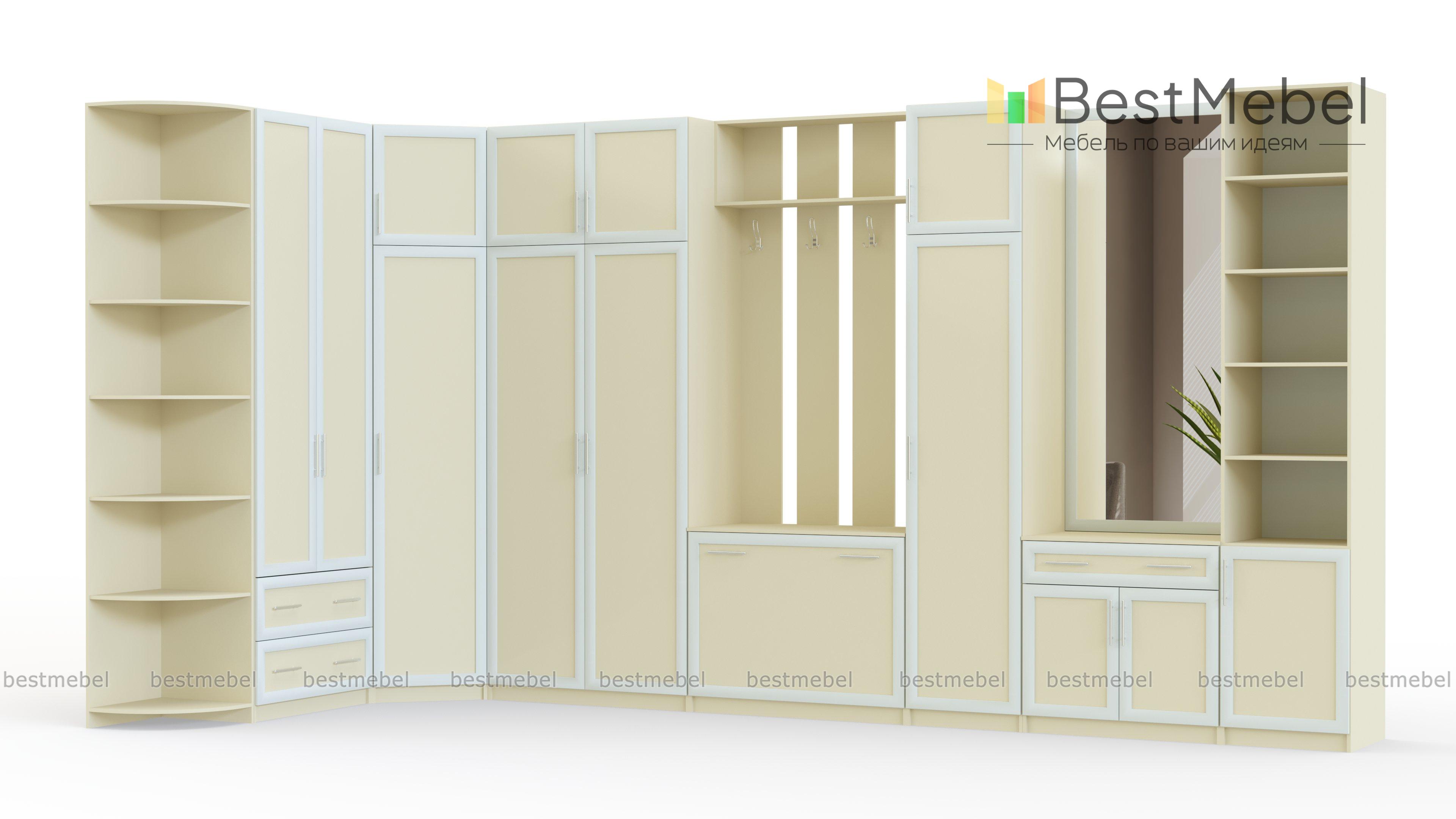 Прихожая Ева Комбо BMS - Фото