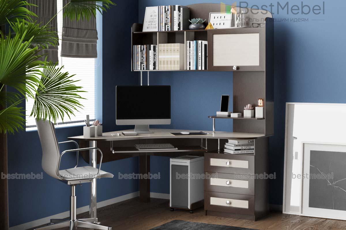 Компьютерный угловой стол Млайн 11 BMS - Фото