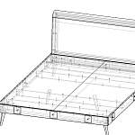 Кровать Порт-Луи 17 BMS