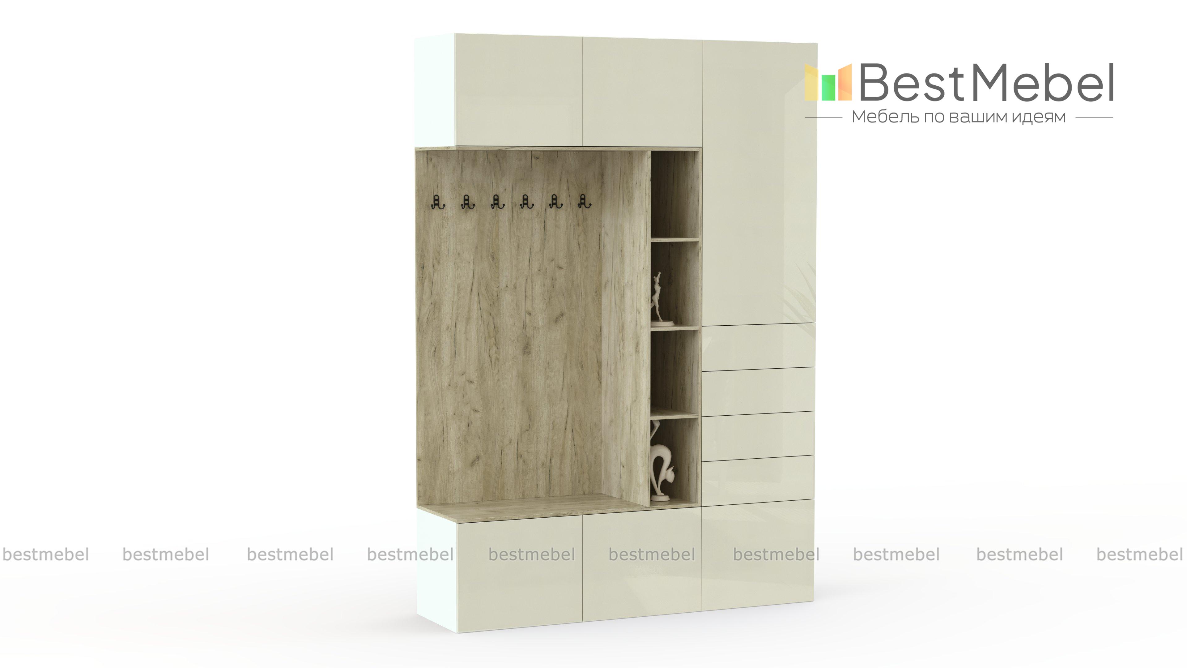 Прихожая Клайд 14 BMS - Фото