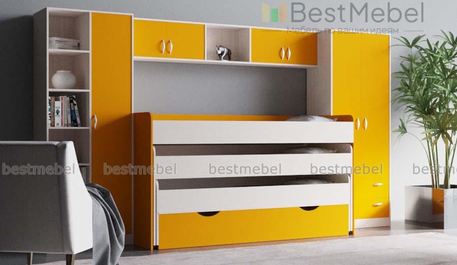 Трехъярусная кровать Фиона 8 BMS - Фото