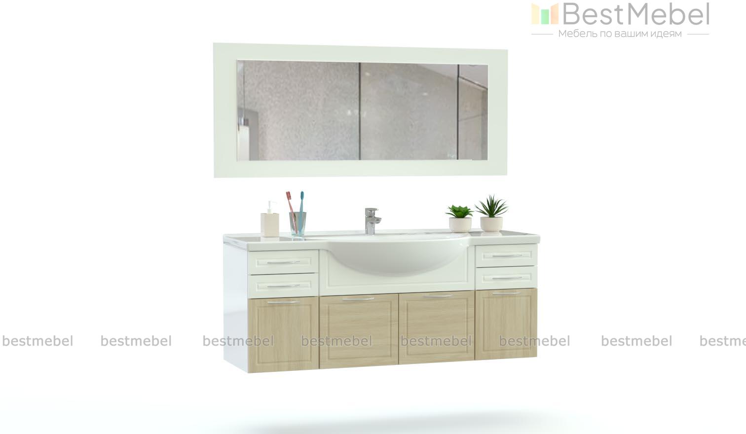 Мебель для ванной комнаты Ристо 2 BMS - Фото