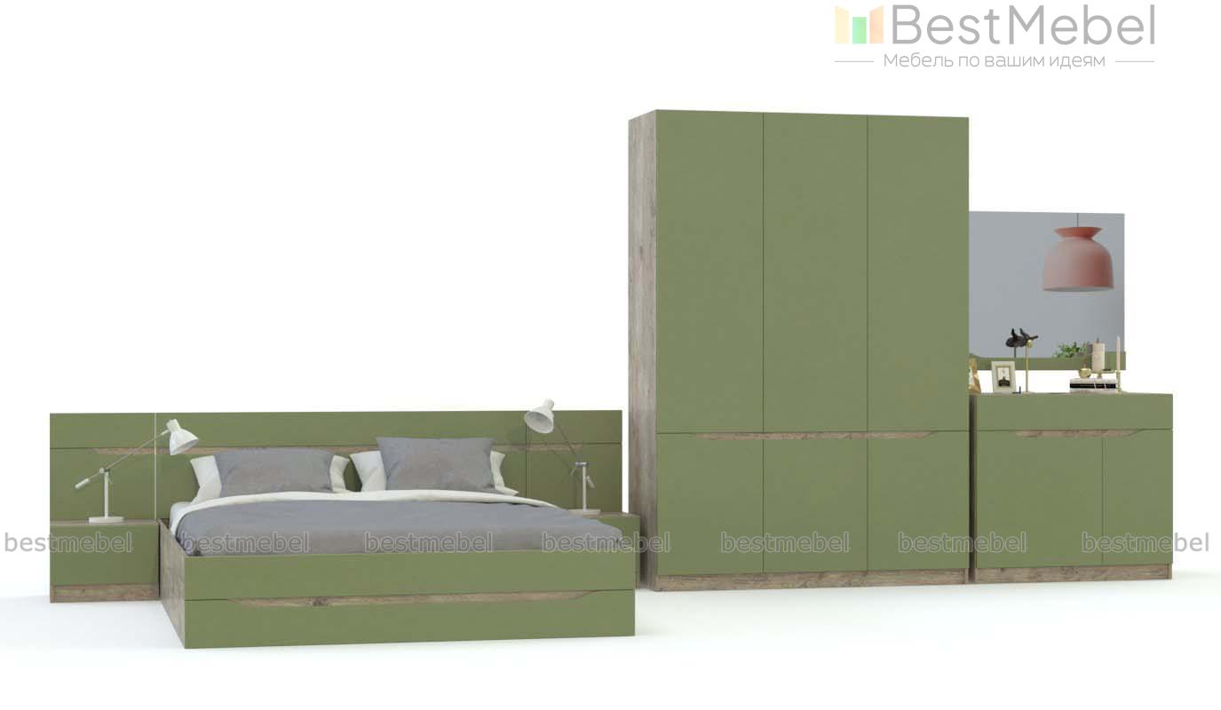 Спальня Бэверли со шкафом BMS - Фото