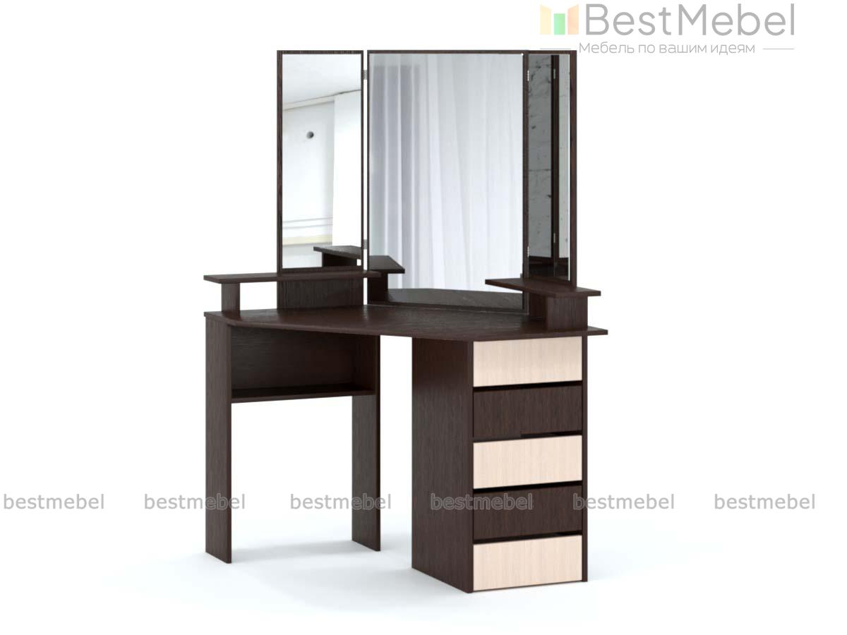 Туалетный стол угловой Софья 2 BMS - Фото