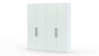 Шкаф распашной Остин Лайт 4 BMS(Белье - Платье - Платье - Белье (3 полки) (4)) (1650х2600х600)