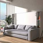 Шкаф-кровать с диваном Пальм 1 BMS - Фото 1