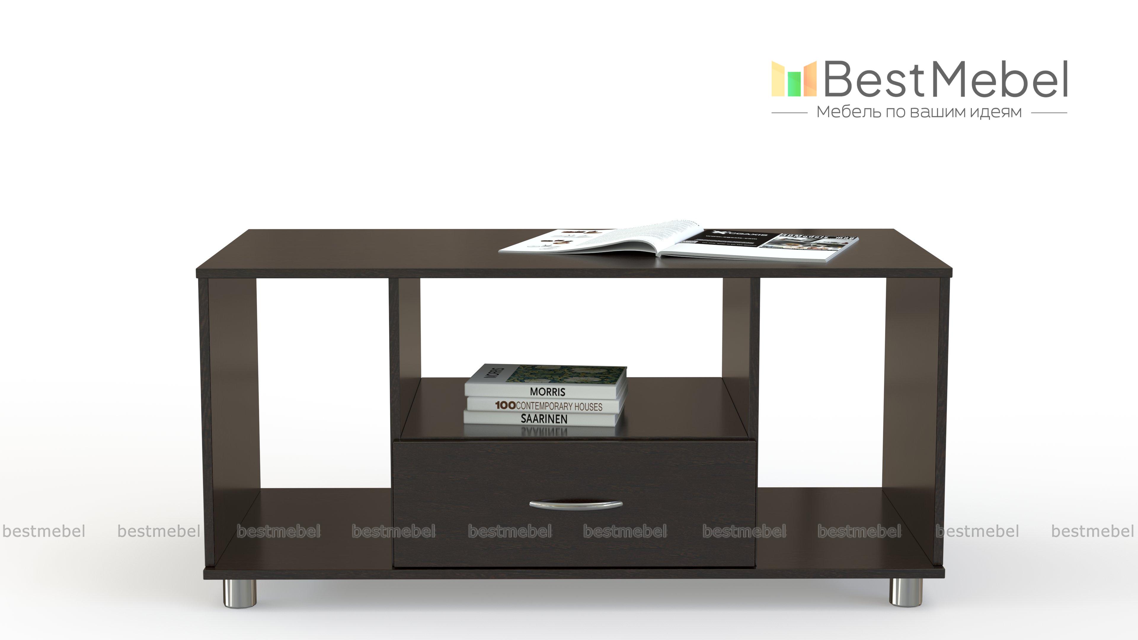 Журнальный стол с ящиками Лаки 7 BMS - Фото