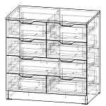 Схема сборки Комод Верона 4 BMS