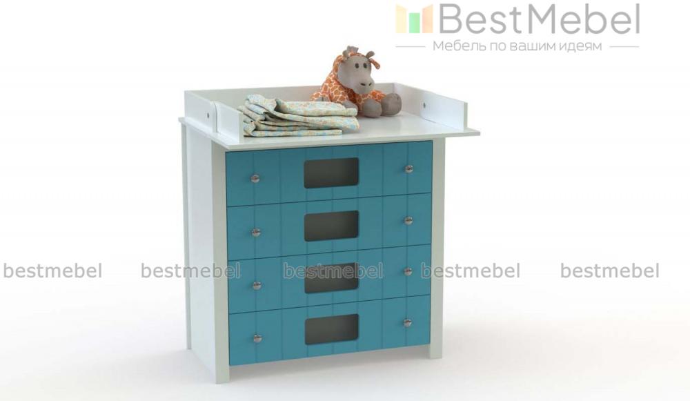 Пеленальный комод Веста Деко 1 BMS - Фото