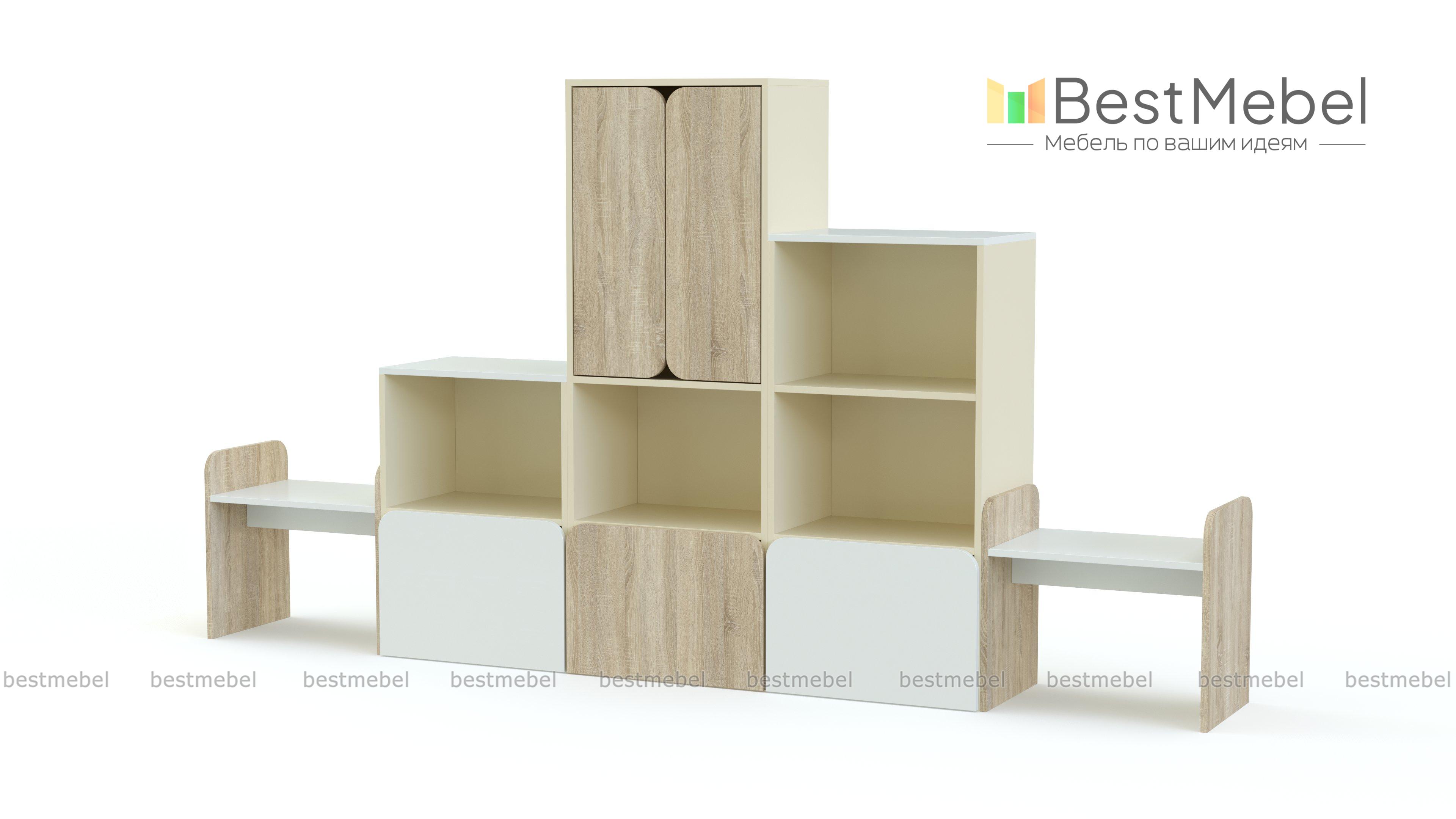 Стеллаж Хлоя 11 BMS - Фото