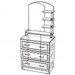 Схема сборки Комод Полло АКМ-31 BMS