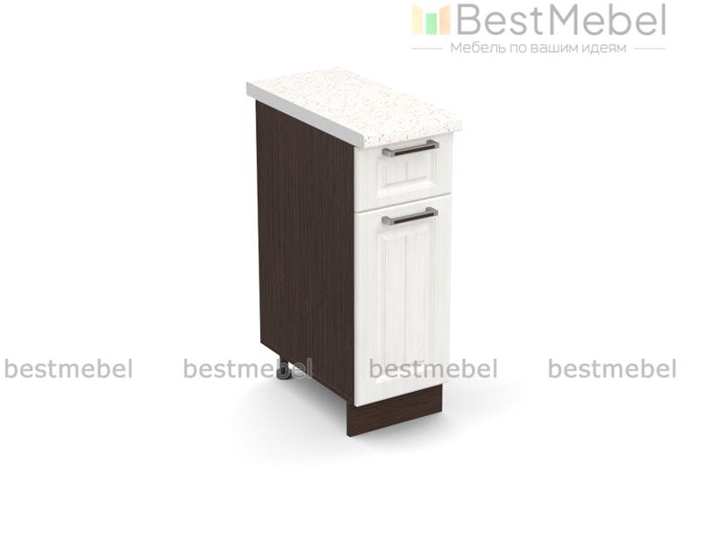 Шкаф нижний с 1-ой дверцей и ящиком Европа 301 BMS - Фото