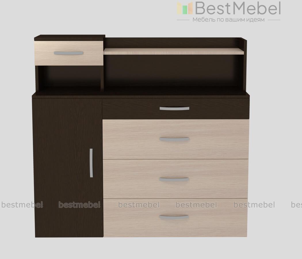 Комод Лидер 41 с надставкой BMS - Фото