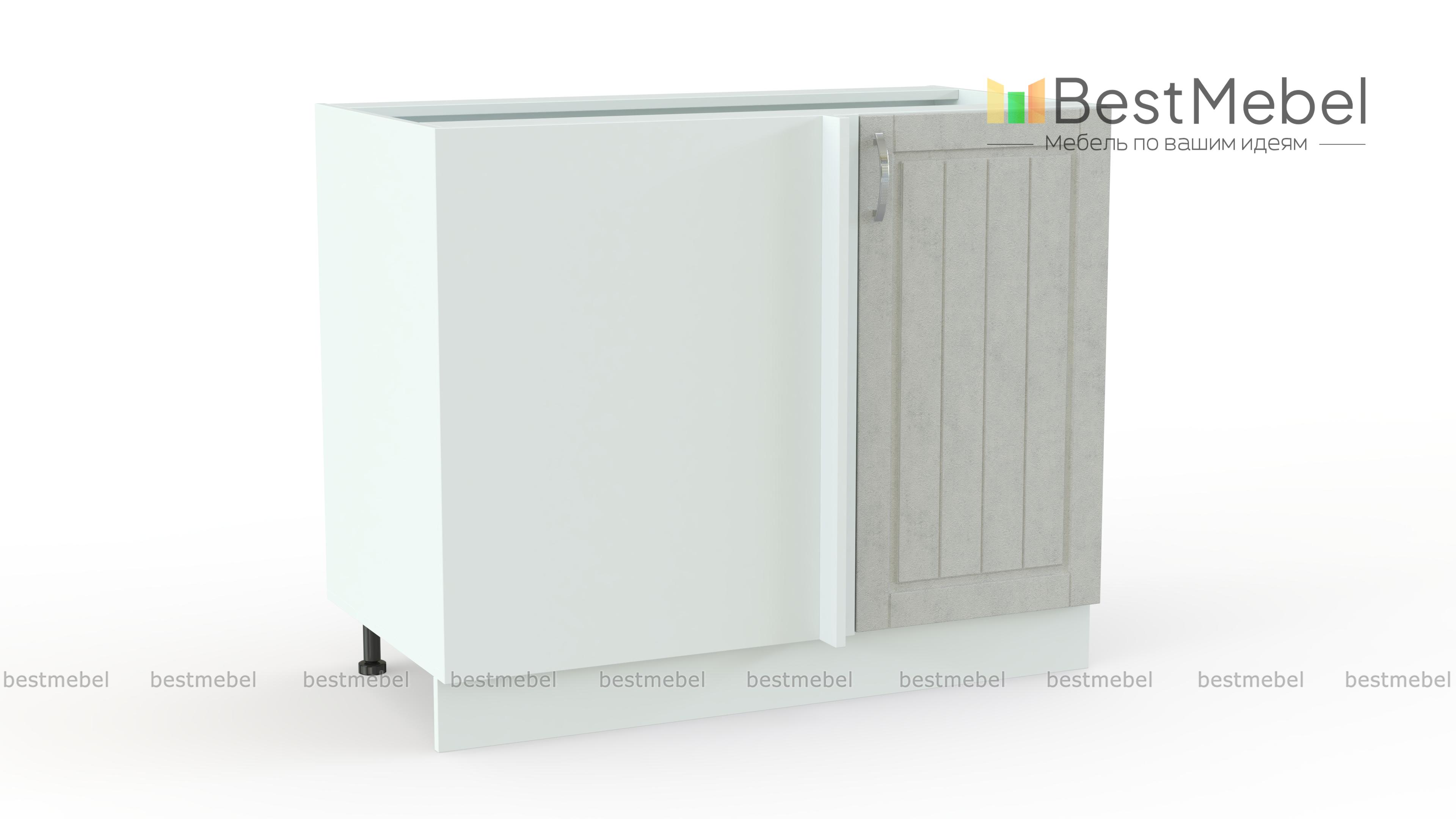 Шкаф нижний Лондон угловой приставной BMS - Фото