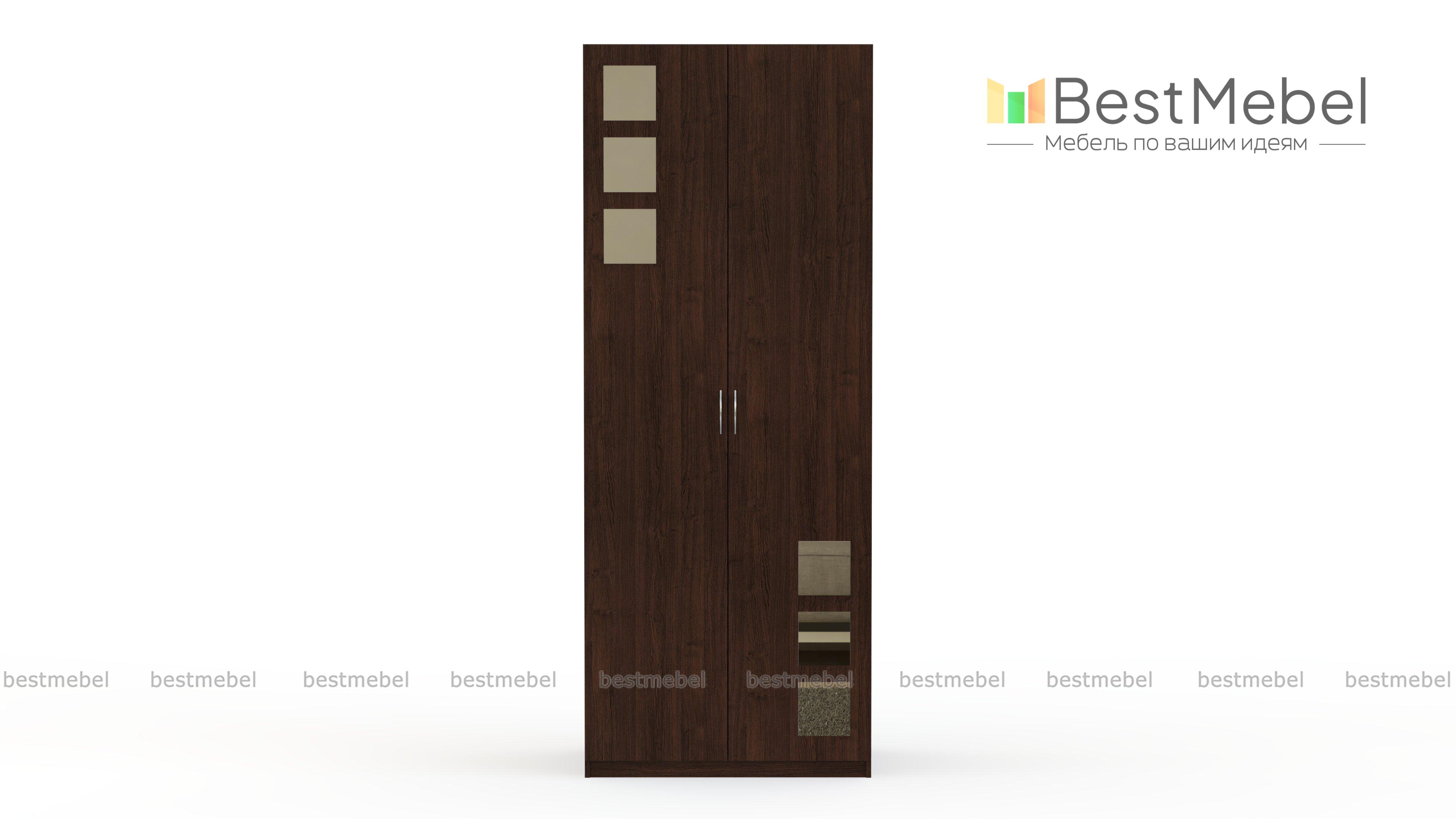 Распашной шкаф Паулина 35.3 BMS - Фото